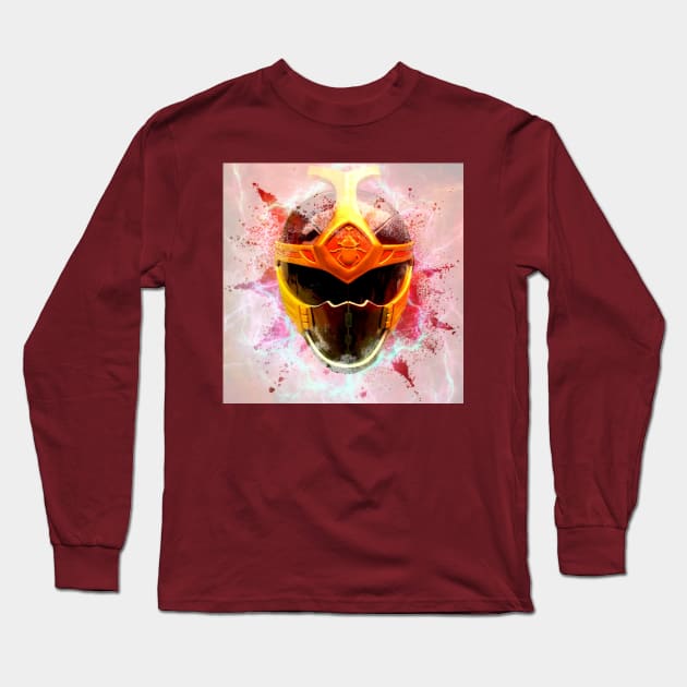 CRIMSON RED RANGER IS THE THE GOAT NINJA STORM Long Sleeve T-Shirt by TSOL Games